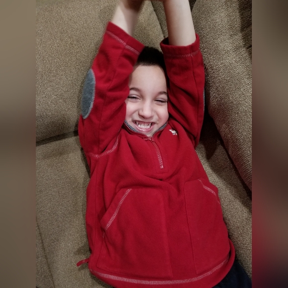 2005 guc Janie and Jack 4T fleece dalmation firetruck pull-over WARM FOR WINTER! - Picture 9 of 12